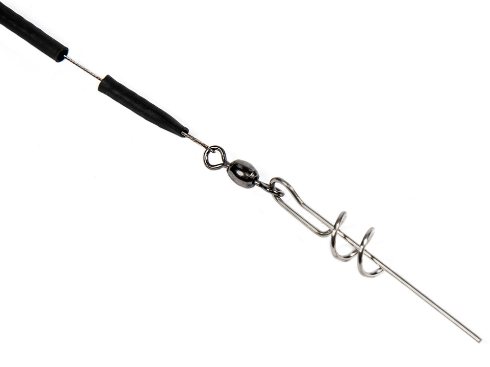 Оснастка стал. Lucky John STINGER POWER CHAIN 3,5 и 5,5см, оснащ. тройниками разм.02/0 и 01/0 1шт.