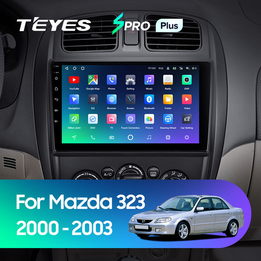 Teyes SPRO Plus 9" для Mazda 323 2000-2003