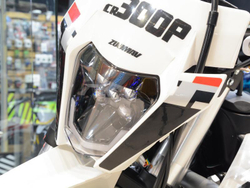 Мотоцикл кроссовый Zuumav FX CR300P 300CC White-Red 21/18