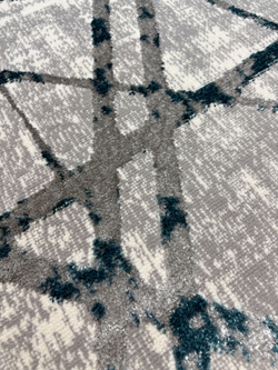 Ковер Liman F478 Gray-Blue Овал