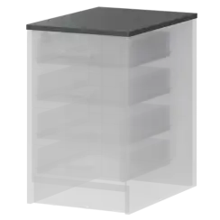 Крышка к приставным тумбам А-707.60 Антрацит 600x440x22 Арго