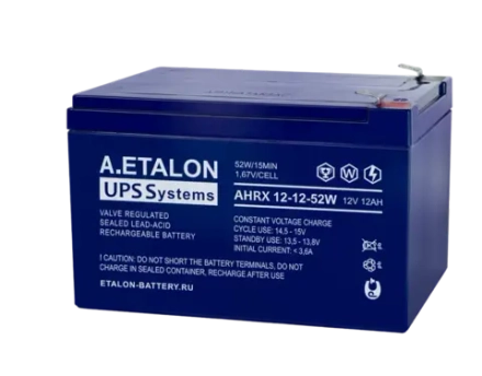 Аккумулятор A.ETALON AHRX 12-12-52W