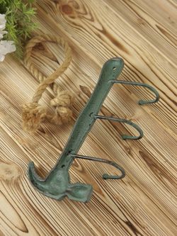 Iron Garden Вешалка настенная Молоток, 3 крючка