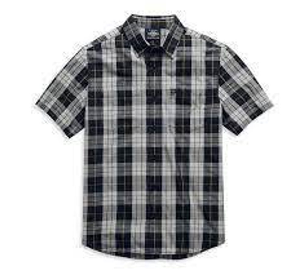 Рубашка Men's Eagle Logo Plaid Harley-Davidson