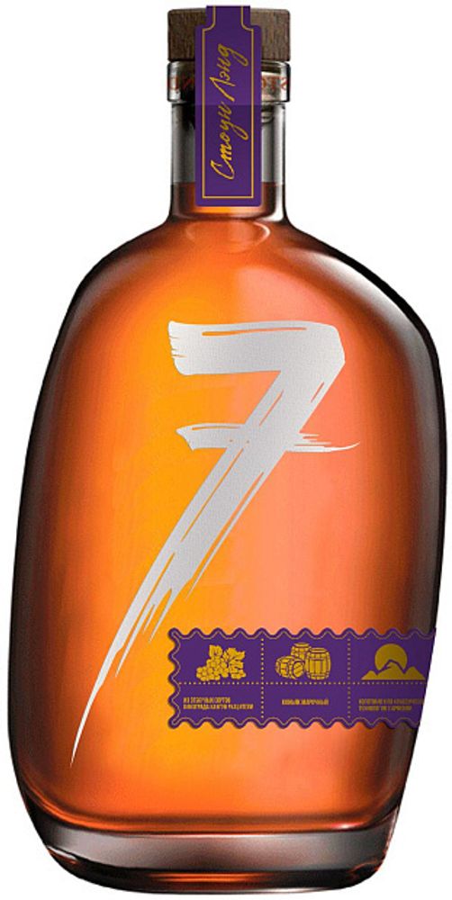 Коньяк Камень 7 лет 0,5 40% Мердзаванский коньячный завод Армения