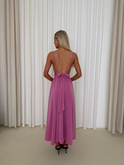 Платье Blossom миди розовый