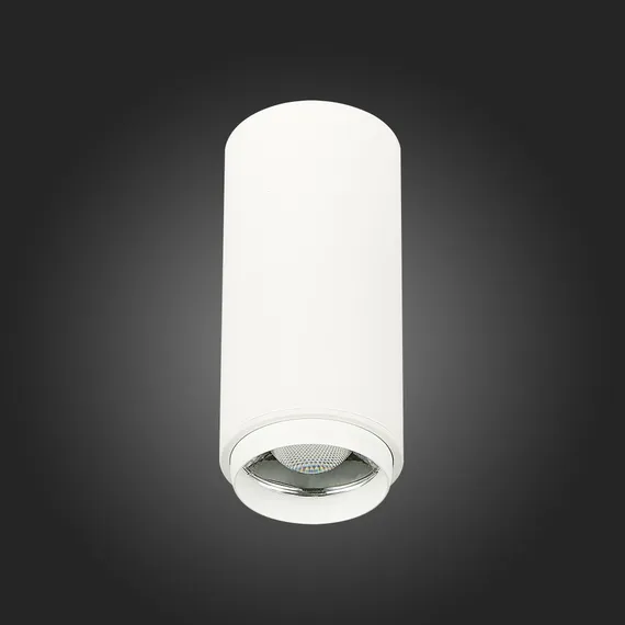 ST600.542.10 Светильник потолочный Zoom Белый LED 1*10W 4000K 1 000Lm Ra>80 15-60° IP20 D59xH130 170 Накладные светильники