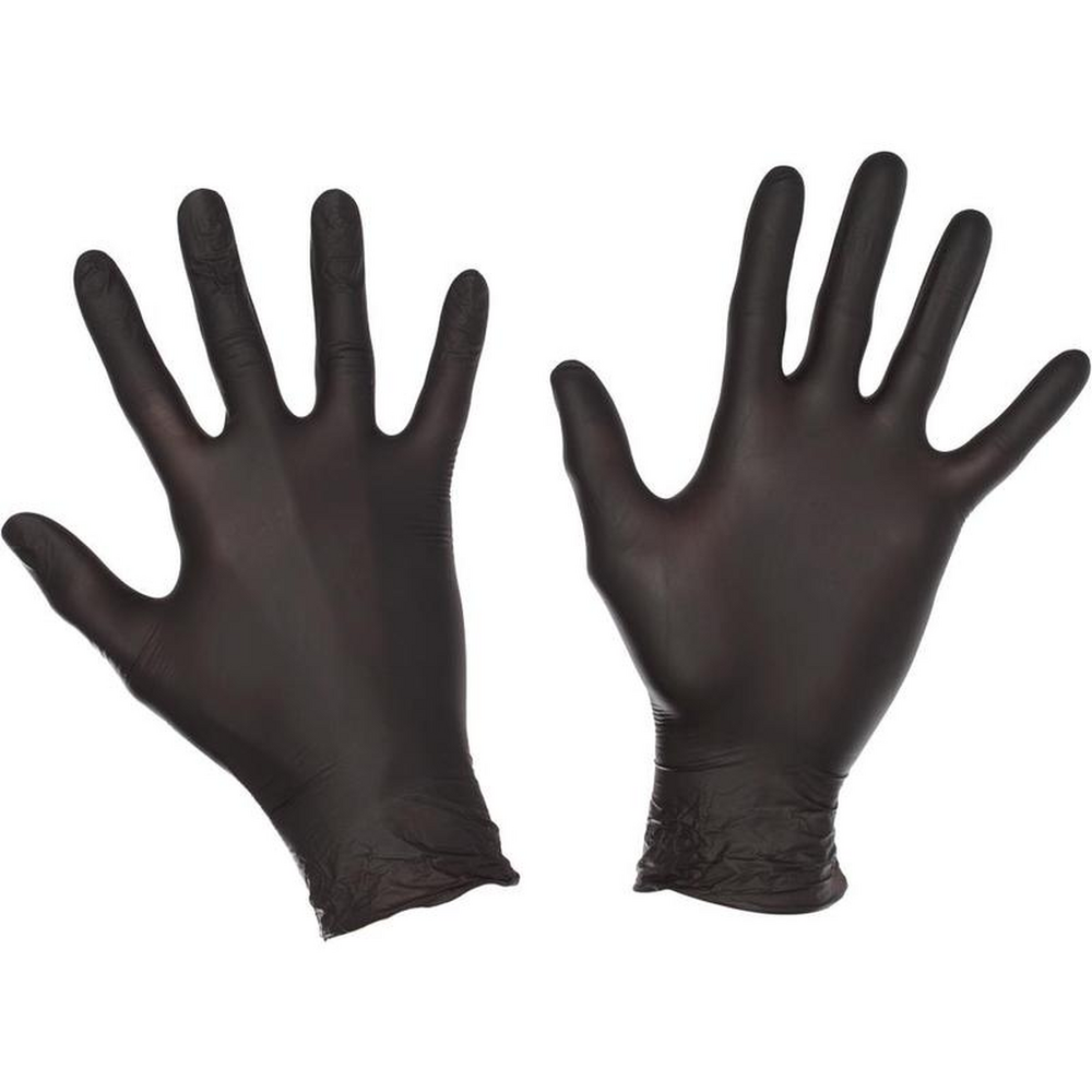 Перчатки нейлоновые коричневые без покрытия