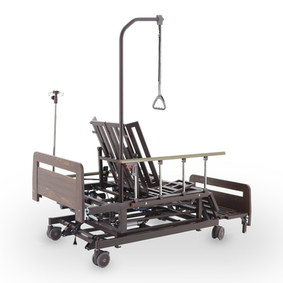 Кровать электрическая Med-Mos DB-11А (ЛДСП венге) с регулировкой высоты ложемента