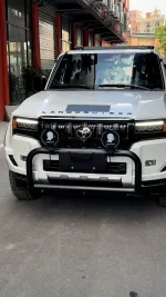 Кенгурятник с доп светом для Toyota Land Cruiser 250 LC250 2023+ Тойота крузер крузак защита картера противотуманники дуга бампера