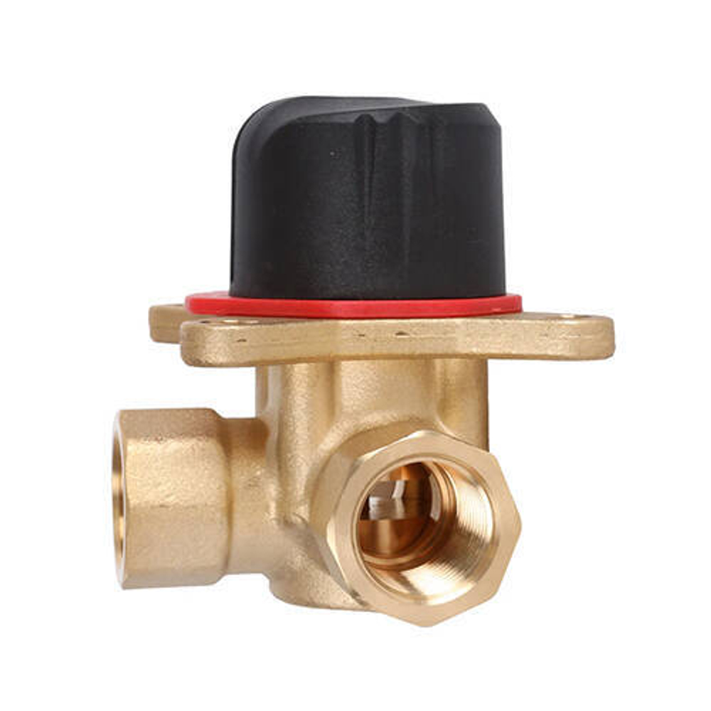 Клапан смесительный трехходовой ROMMER RVM-0003 - 1/2" (ВР, PN10. 110°C, KVs 2,5)