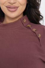 Джемпер Нежная история (ягодный) Б11946 LT Collection