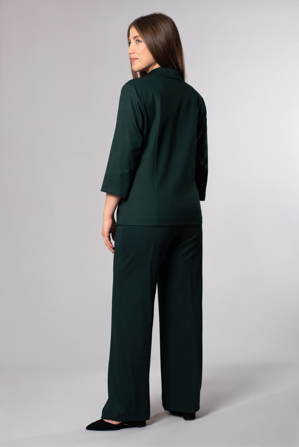 Брюки женские 3667зпа, Изумрудный #461Изу023667зп