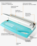 Брошюровщик  ГЕЛЕОС БП-9+