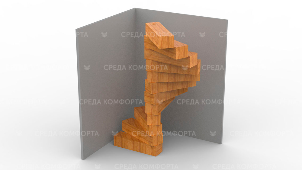 Деревянная лестница LSTN0020