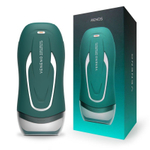 Зеленый вибромастурбатор с голосовым сопровождением Veneno (Цвет: зеленый)