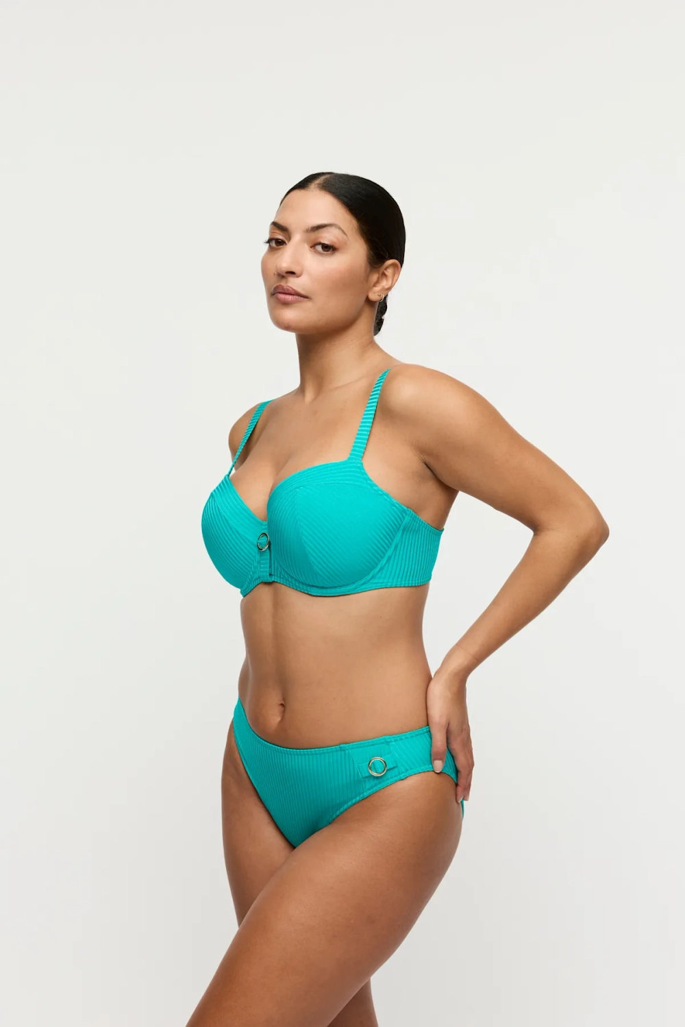 PRIMADONNA SWIM DELRA Топ балконет, бирюзовый