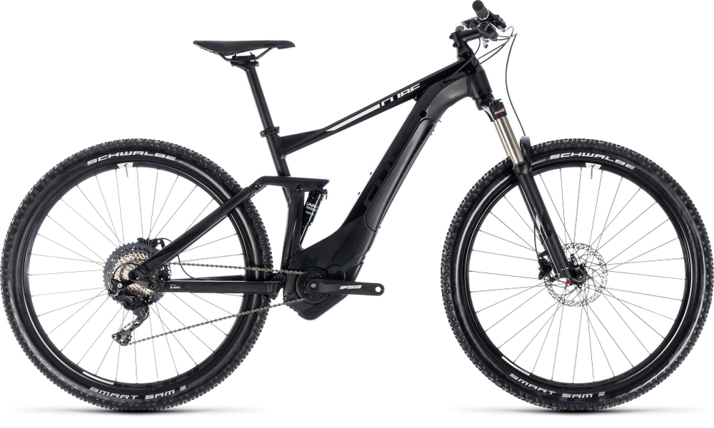 Велосипед CUBE 2018 STEREO HYBRID 120 PRO 500 black´n´white 19 (29)