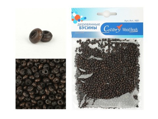 Деревянные бусины-NB-1-09-Colibry