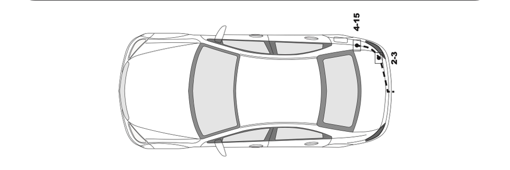Штатная электрика для фаркопа с розеткой 13-pin, для Mercedes-Benz C,CLS,E,GLK WYR232613R-T (Trail-Tec)