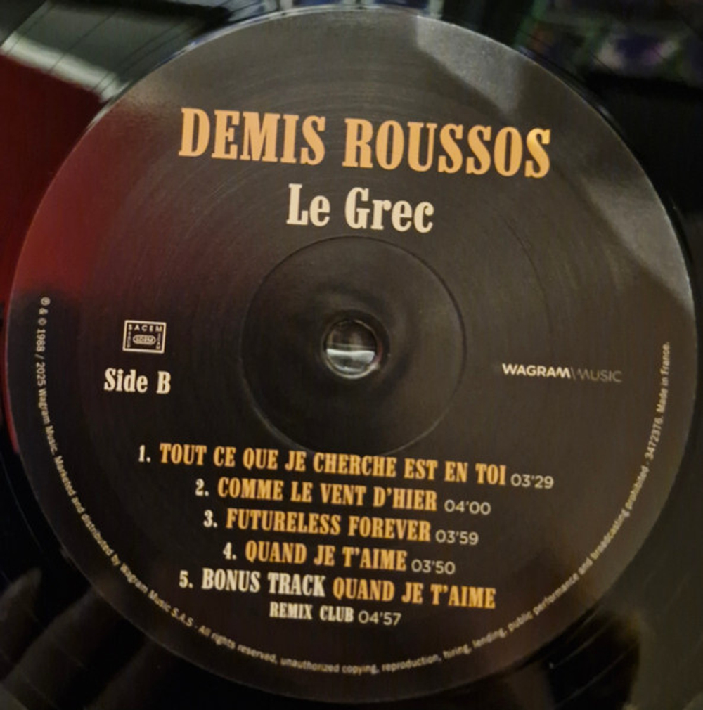 Demis Roussos / Le Grec (LP)
