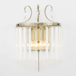 Citilux Инга CL335323 Бра хрустальное с выключателем Бронза