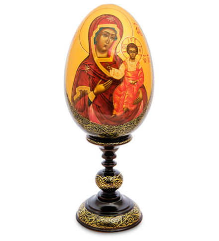 ИКО-30 Яйцо-икона «Тихвинская Божья Матерь» Борисова А