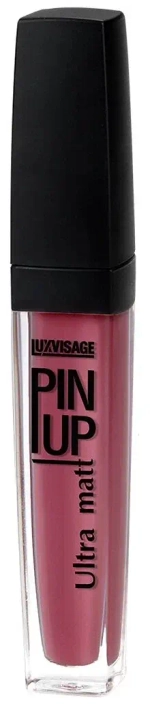 LUXVISAGE Блеск для губ "PIN-UP Ultra Matt" тон 36 Chic Rose 5 мл