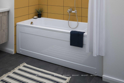 Акриловая ванна Aquanet (Акванет) West 140x70 с каркасом