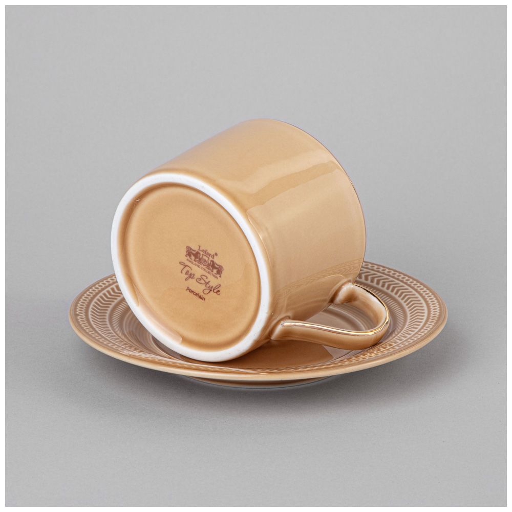 ЧАЙНАЯ ПАРА LEFARD "TOP STYLE" 250 МЛ БЕЖЕВАЯ (КОР=36НАБ.)