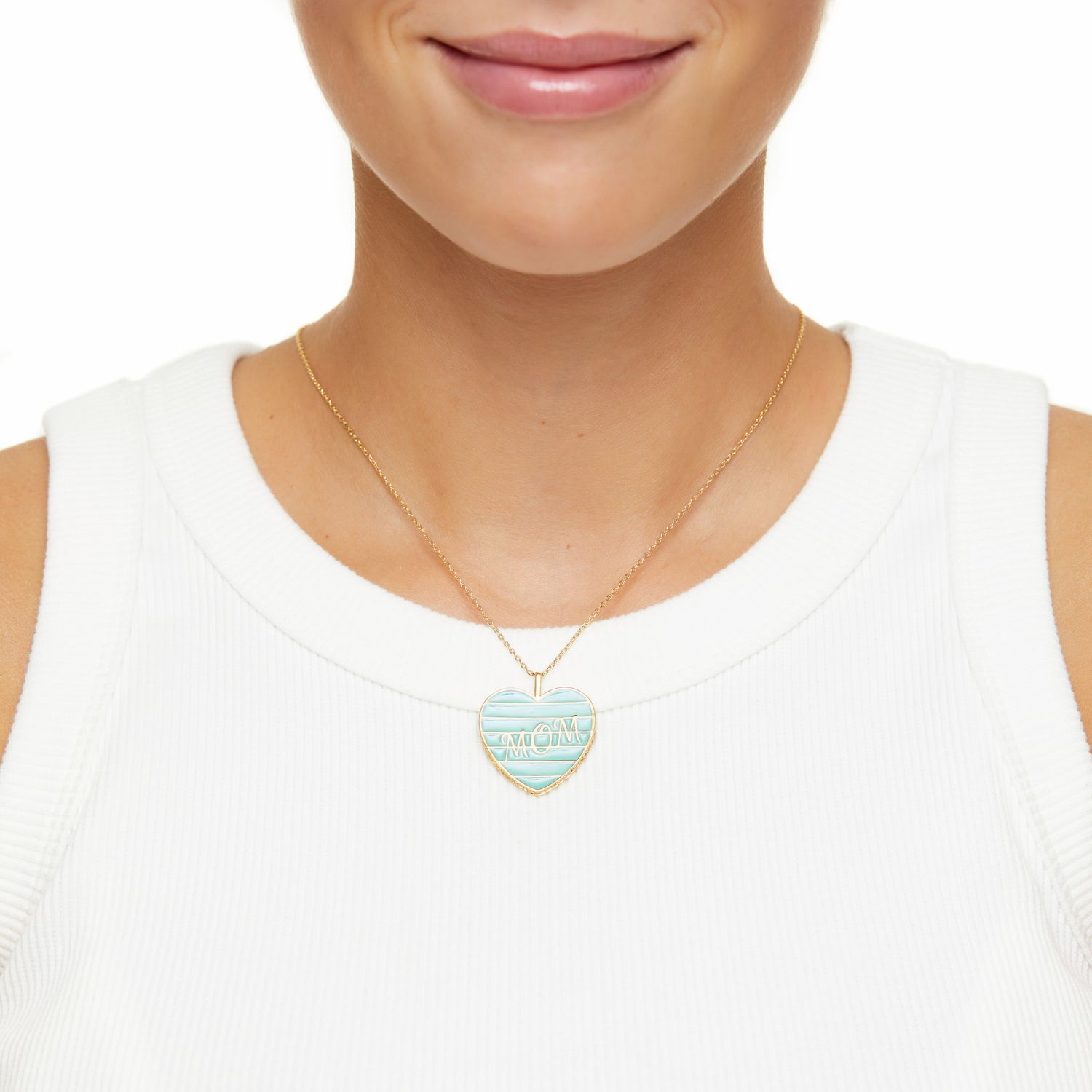 Колье Mom Necklace – Mint