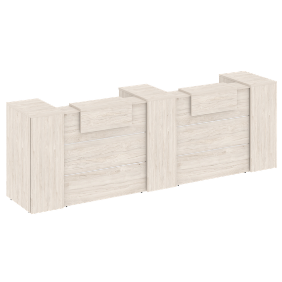 Onix Ресепшн O.R-K-13 Денвер Светлый 3652*766*1187