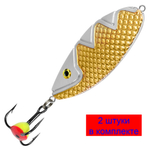 Блесна зимняя СПИНКА 10,0g, цвет 01, 1 шт