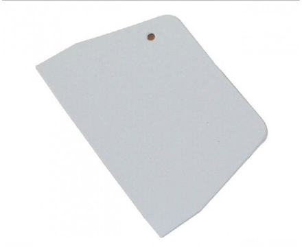 Скребок жесткий, трапеция 13,6*11*h 9,5 см,пластик