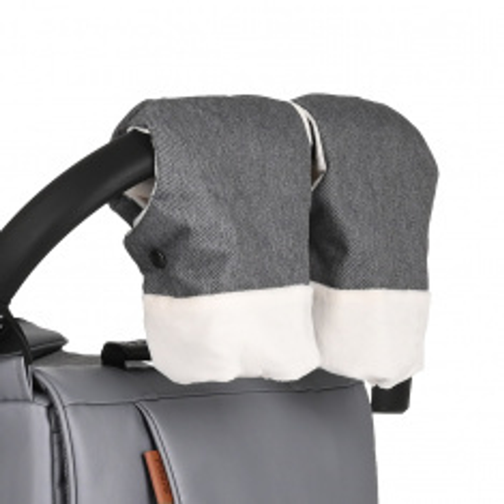 PITUSO КОЛЯСКА 1 В 1 LETICIA CLASSIC КОРОБ GREY +КОЖА GREY METALIC/14D
