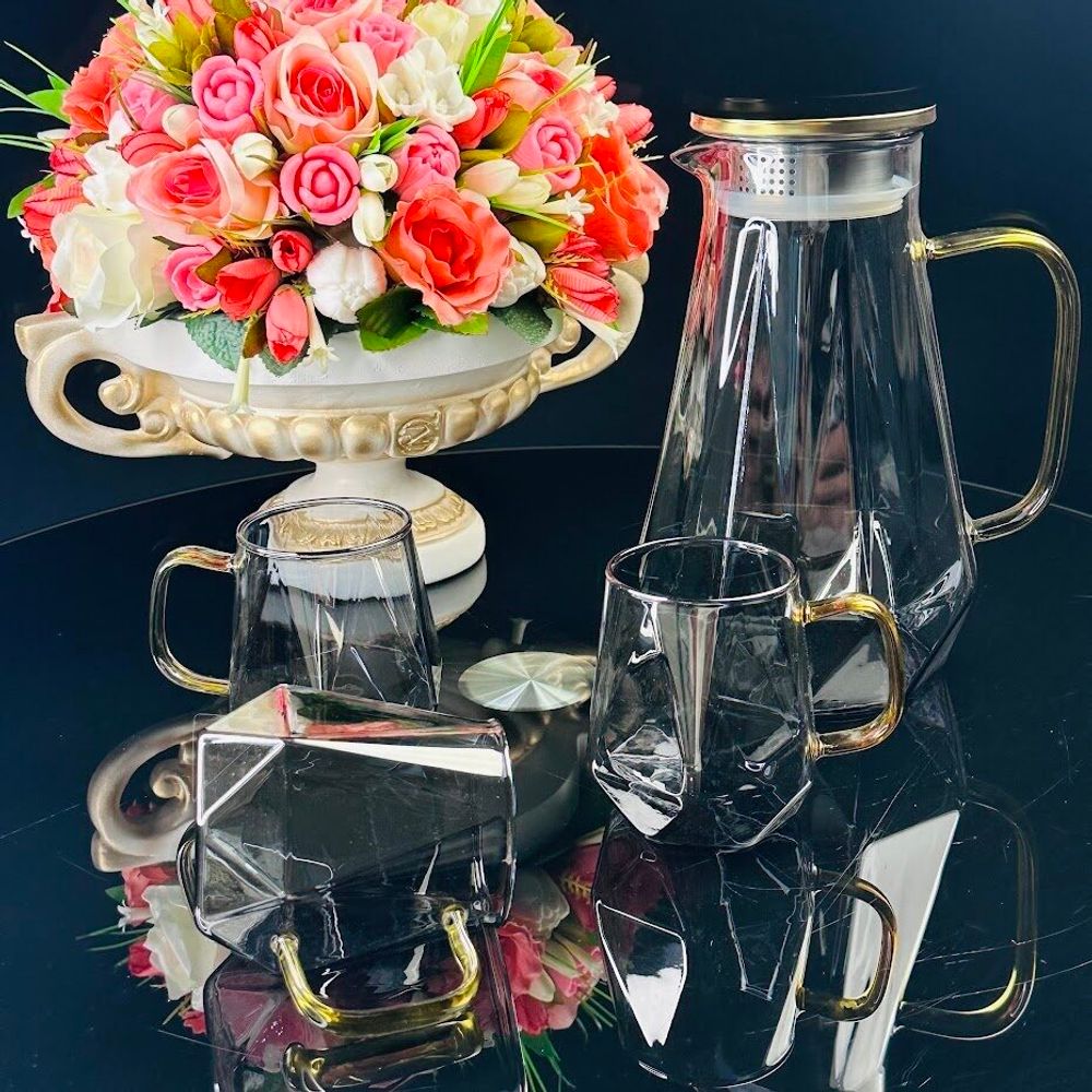 Lenardi 160-263 Набор графин 1850мл и 6 стаканов в под.уп.(х8)