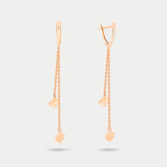 Серьги золотые