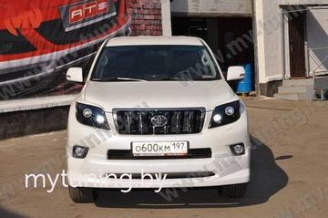 Юбка переднего бампера в стиле JAOS для Toyota Land Cruiser Prado 150