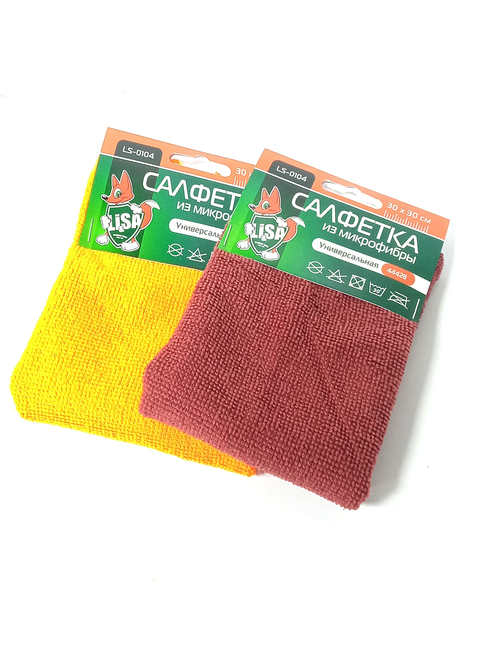 Салфетка для автомобиля из экстраплотной микрофибры 30х30см LI-SA