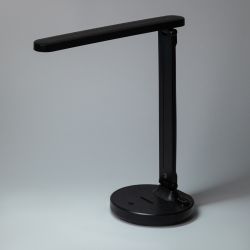 Настольный светильник ЭРА NLED-511-6W-BK светодиодный аккумуляторный черный | Светодиодные настольные лампы