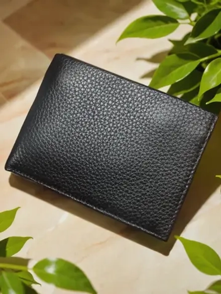 Кожаный кошелек маленький портмоне