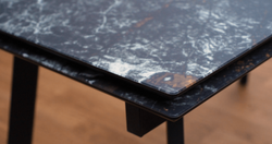 Стол стеклянный Лорд (Мрамор серый), ДСВ-Мебель, г.Пенза