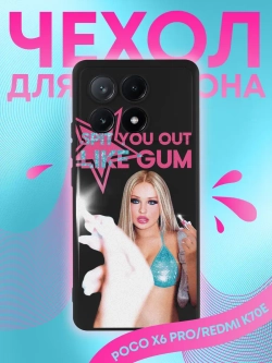 Чехол Xiaomi Poco X6 Pro с принтом