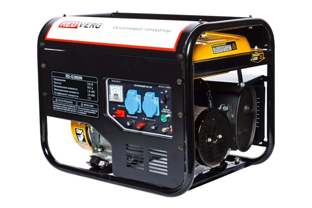 Генератор бензиновый REDVERG RD-G3900N