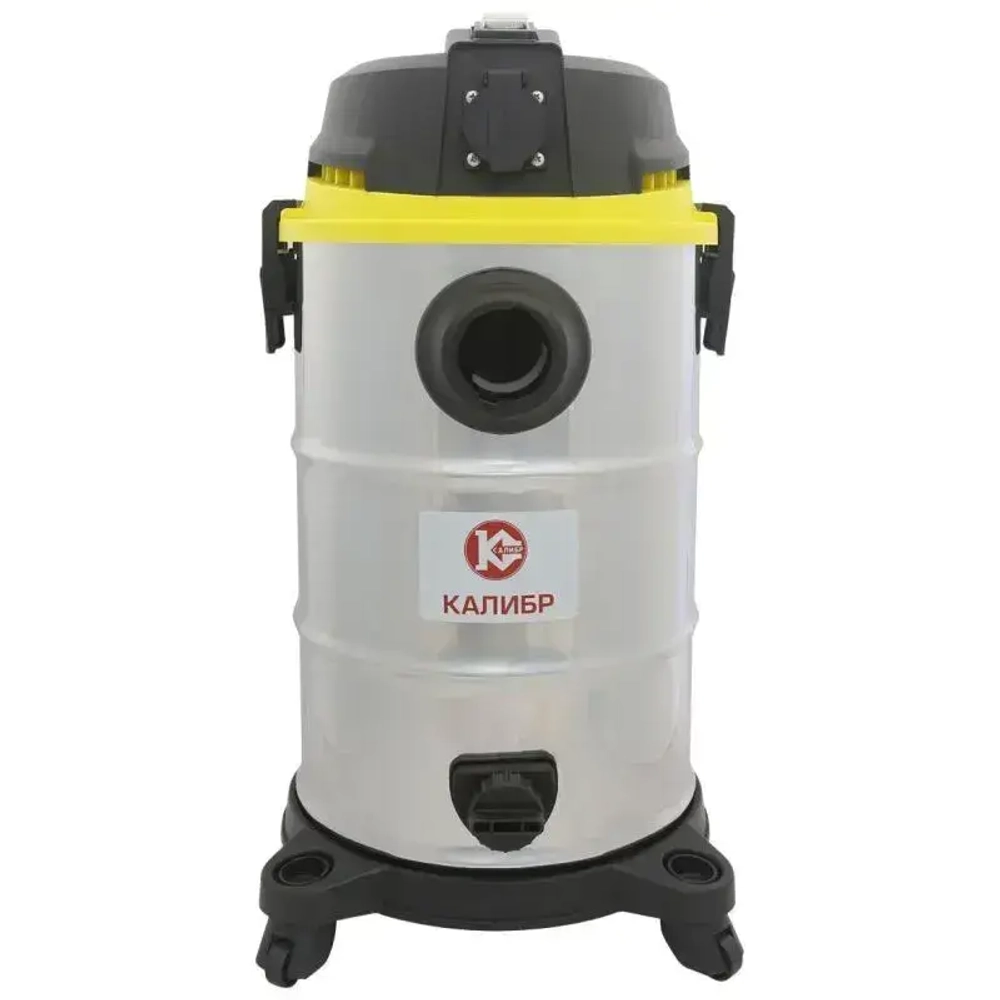 Калибр Строительный пылесос 30 л, 1600 Вт