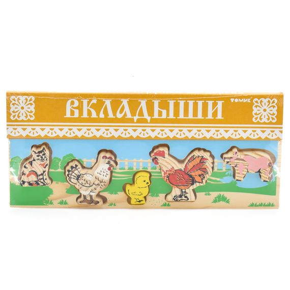 Доска-Вкладыш &quot;Домашние Животные&quot; двор