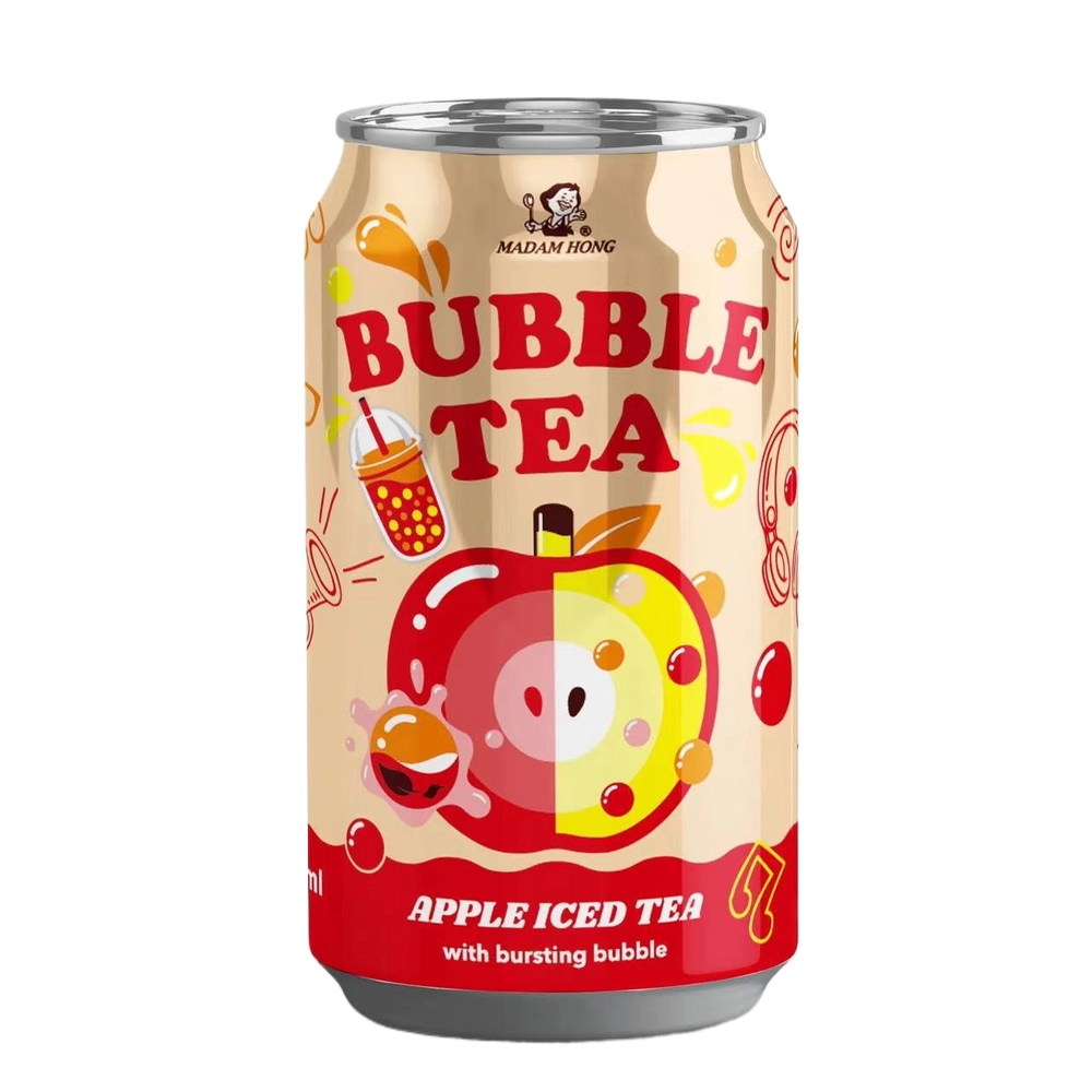 Напиток Bubble Tea со вкусом яблока