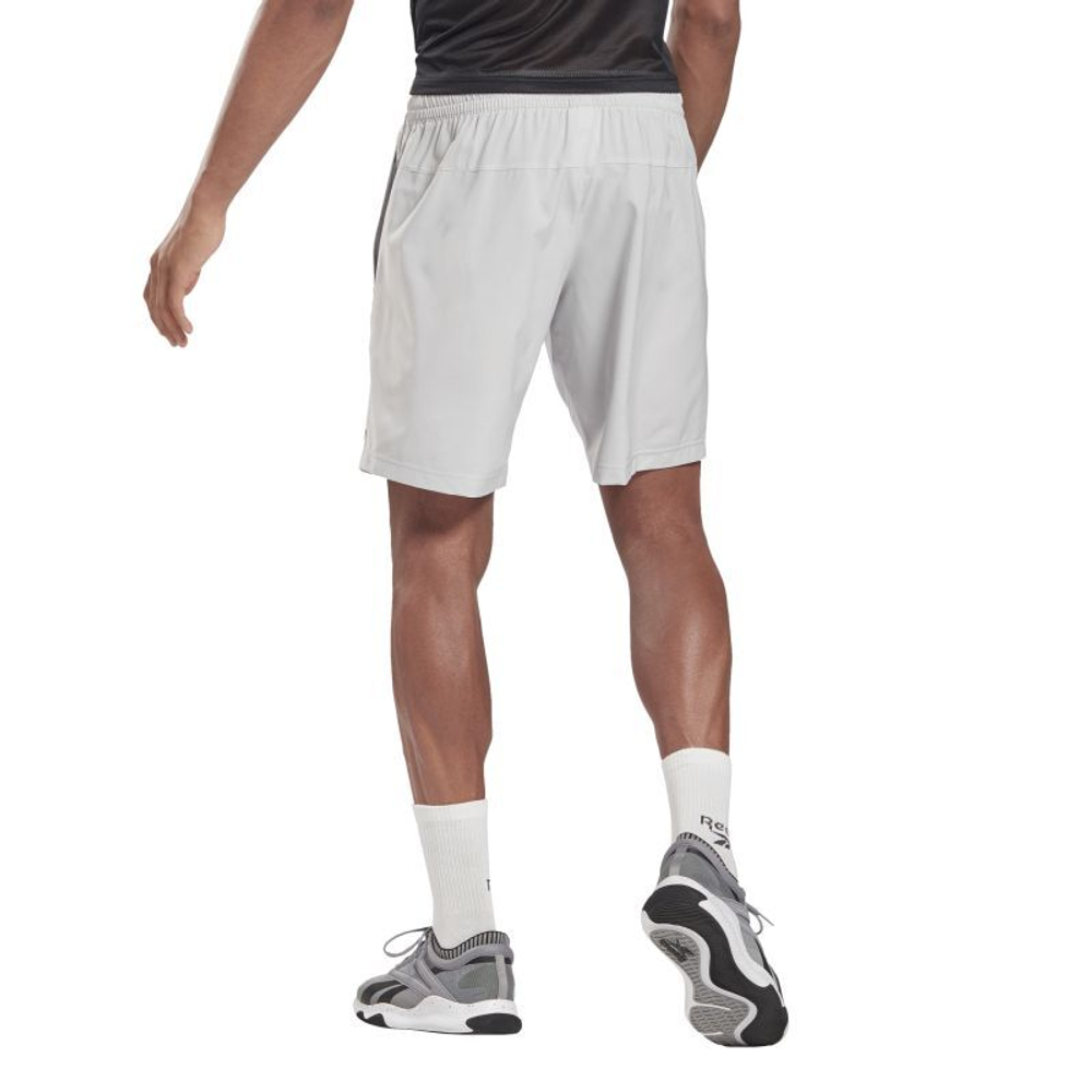 Мужские шорты теннисные Reebok Workout Ready Woven Short M - pure grey