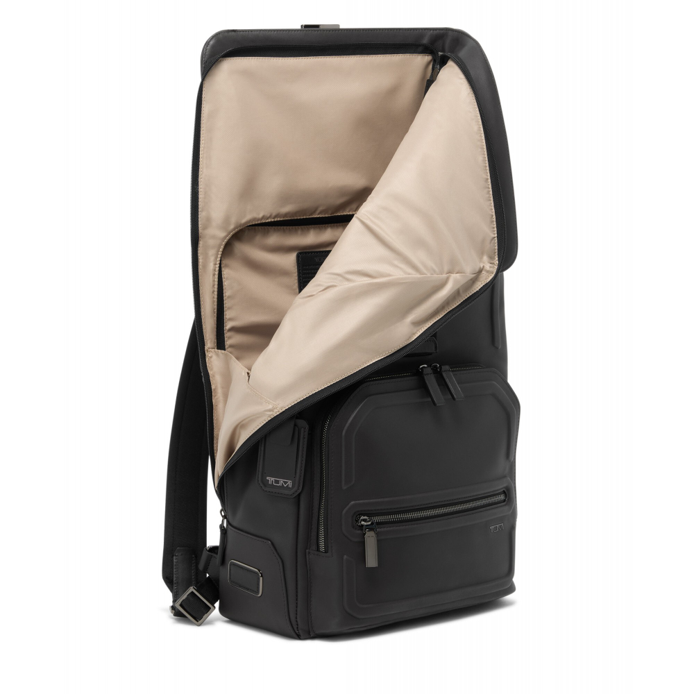 Рюкзак ролл-топ кожаный Osborn/ Espresso Brown Bombe