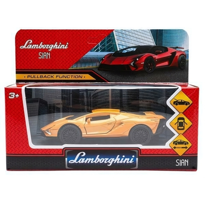 Модель ин. мет. "Lamborghini Sian" 12см, откр. двери 2210C0142-R (240) (Технопарк)